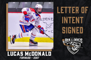 Bulldogs Sign Lucas McDonald
